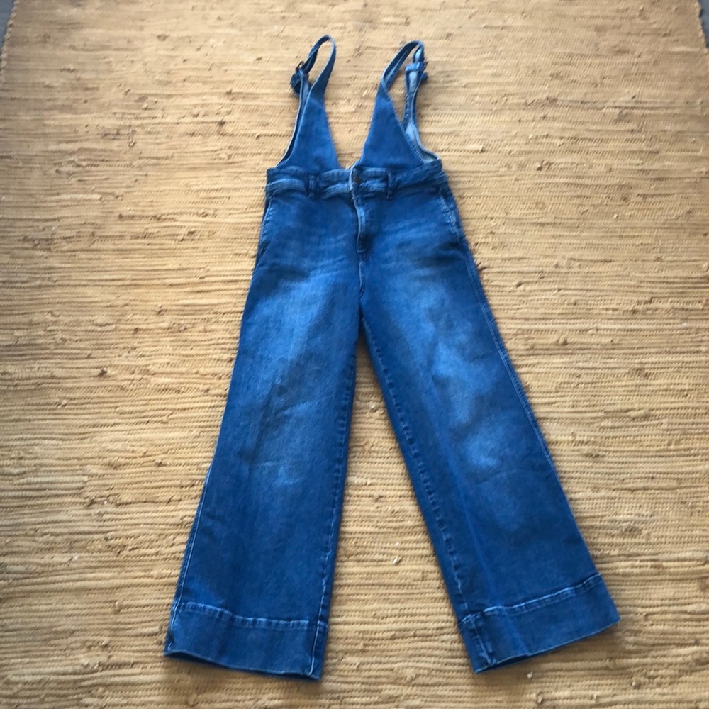 Free people flare overalls